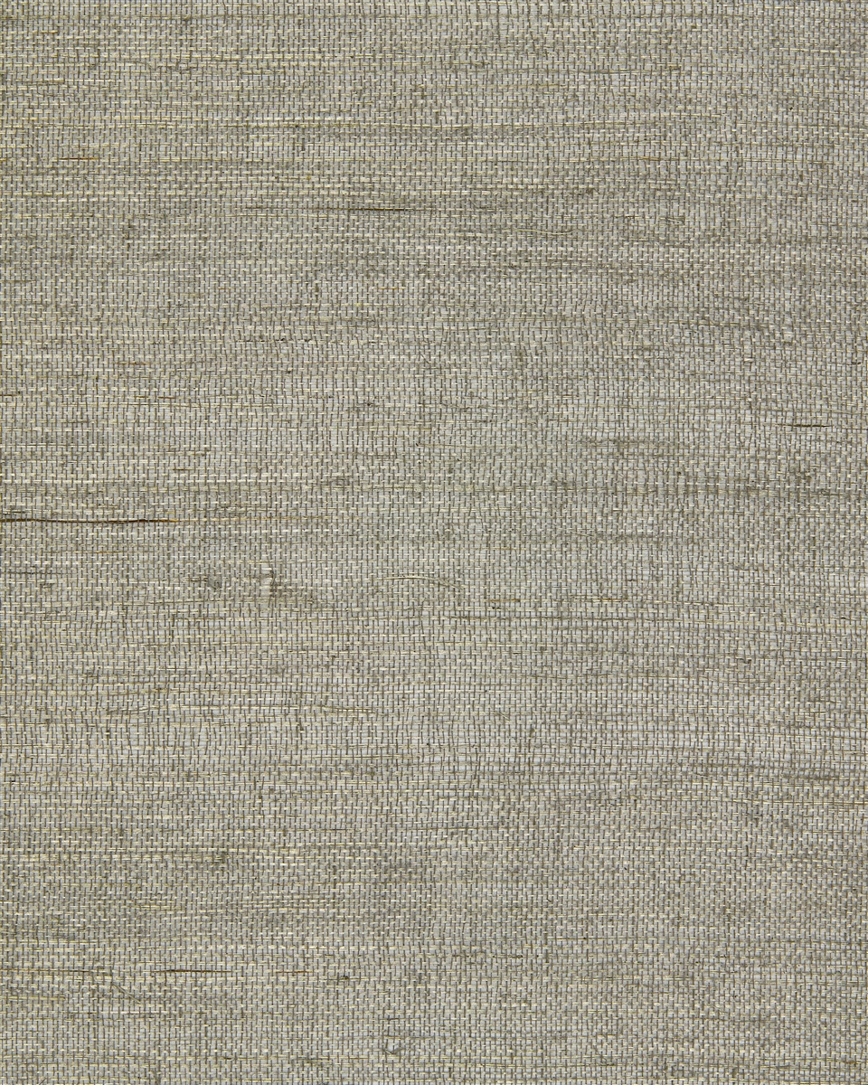 Cliffside Pewter Gray Metallic Sisal Grasscloth